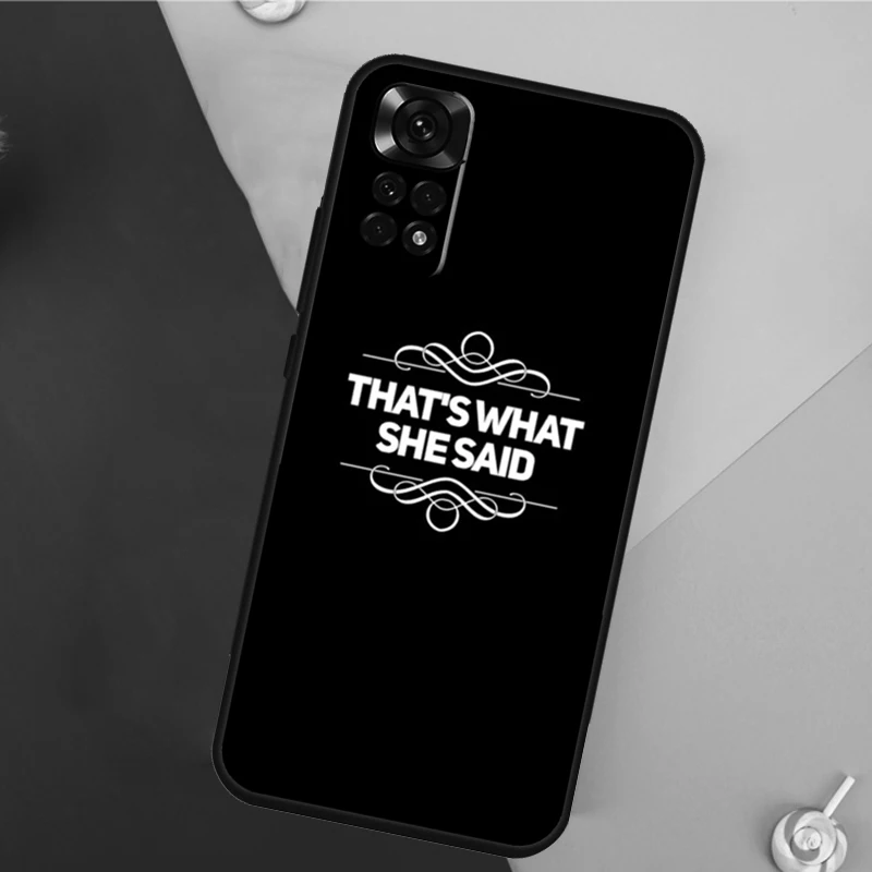 مايكل سكوت هذا ما قالته غطاء لشاومي ريدمي نوت 13 برو 14 12 11 9 10 9S 10S 11S 12S ريدمي 14C 10C 12C 13C