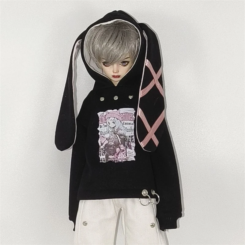 

Одежда для кукол BJD, подходящая для размера 1/4, универсальный комплект одежды-толстовки, аксессуары для кукол (2 точки)