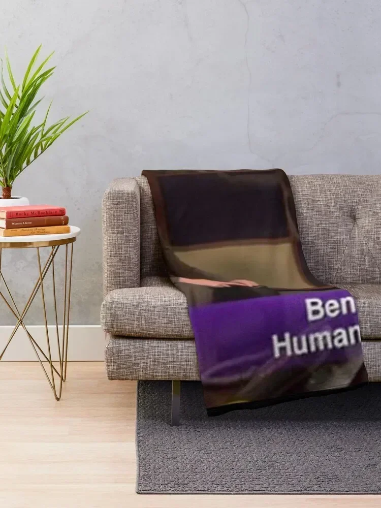 Ben Wyatt - Human Disaster Throw Blanket Loose Soft Beds manga Blankets