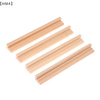 4pcs/set 19cm Alphabet Base Rustic Spelling Frames Domino Card Holder DIY Wooden Crafts Ornaments