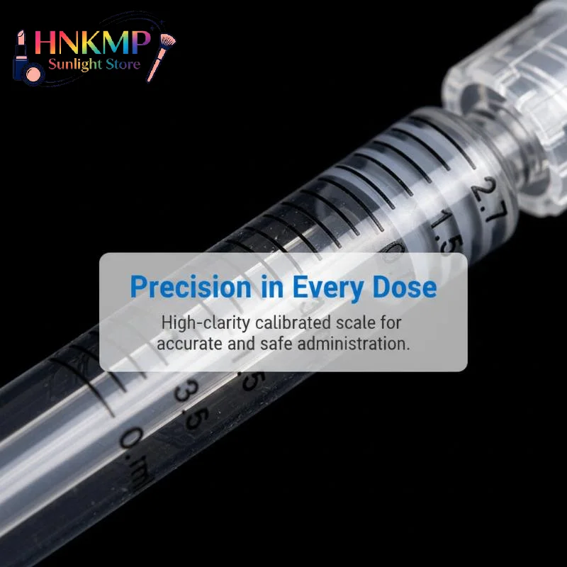 1ml,2.25ml,3ml,5ml Glass Syringe Luer Lock Syringe Borosilicate Glass Prefillable Syringe