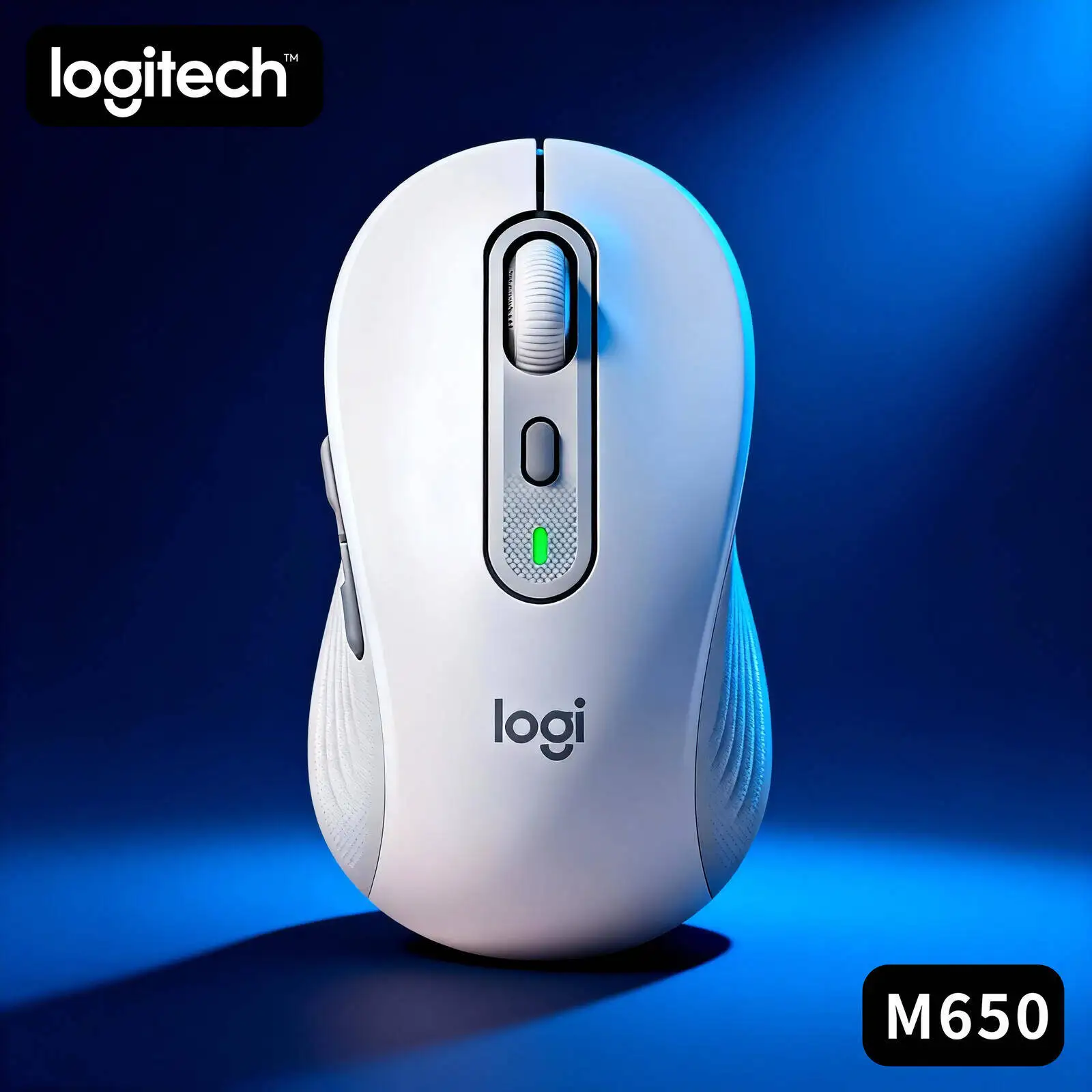 

Беспроводная мышь Logitech M650/M650L Signature с технологией SilentTouch, 400-4000 DPI, радиус действия 10 м, для офиса и дома