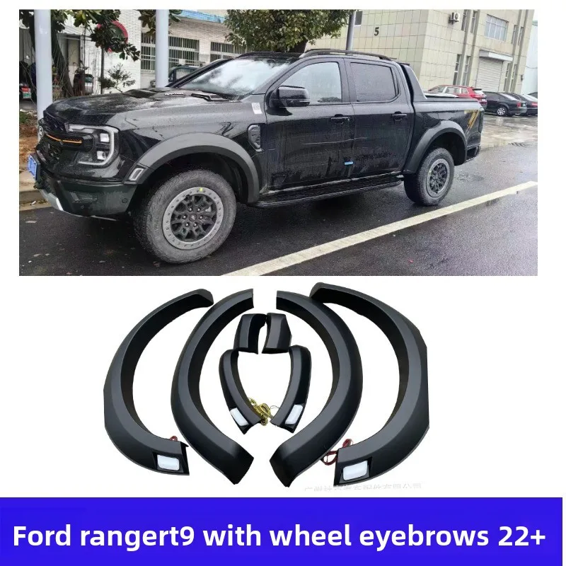 High Quality Fender Flares For Ford Ranger T9 2021-2023 Pickup Truck Off Road Car Accessories One Piece Drop Shipping 22+