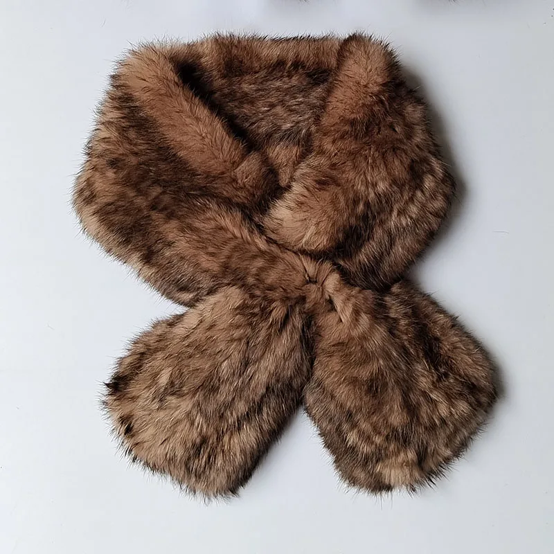 2025 Women Autumn Warm Real Rabbit Fur Hat With Fox Fur Luxury Hot sale Winter Female Genuine Fur Caps and Scarf