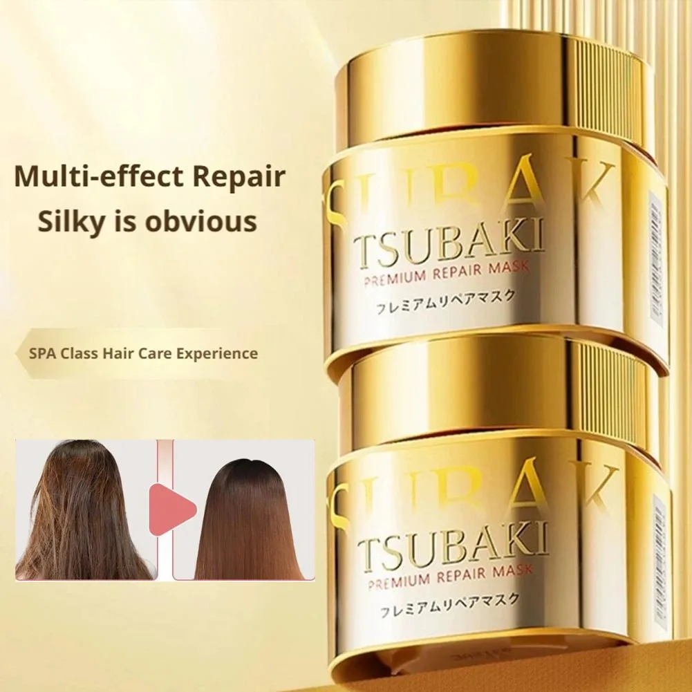 TSUBAK Japan Original 0-second Repair Curated Hair Mask Amino-acid Softness Conditioner Hair Mask Smooth Luster & Strong Repair