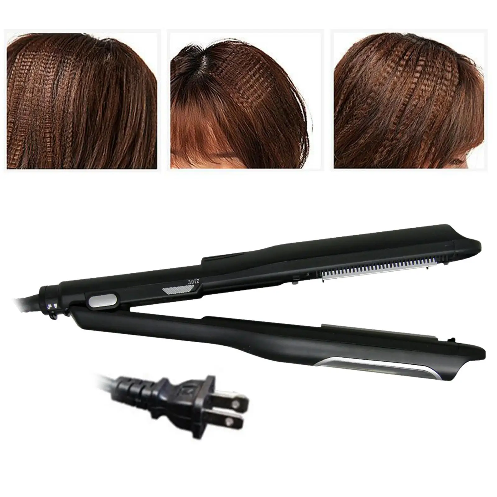 ครีมบำรุงผมหมุนได้แบบมืออาชีพเป็นลอนที่ดัดผมอัตโนมัติมีอุณหภูมิปรับได้2ระดับ250 °F ถึง450ประเภท ° ป้องกันการลวกและปิดอัตโนมัติ