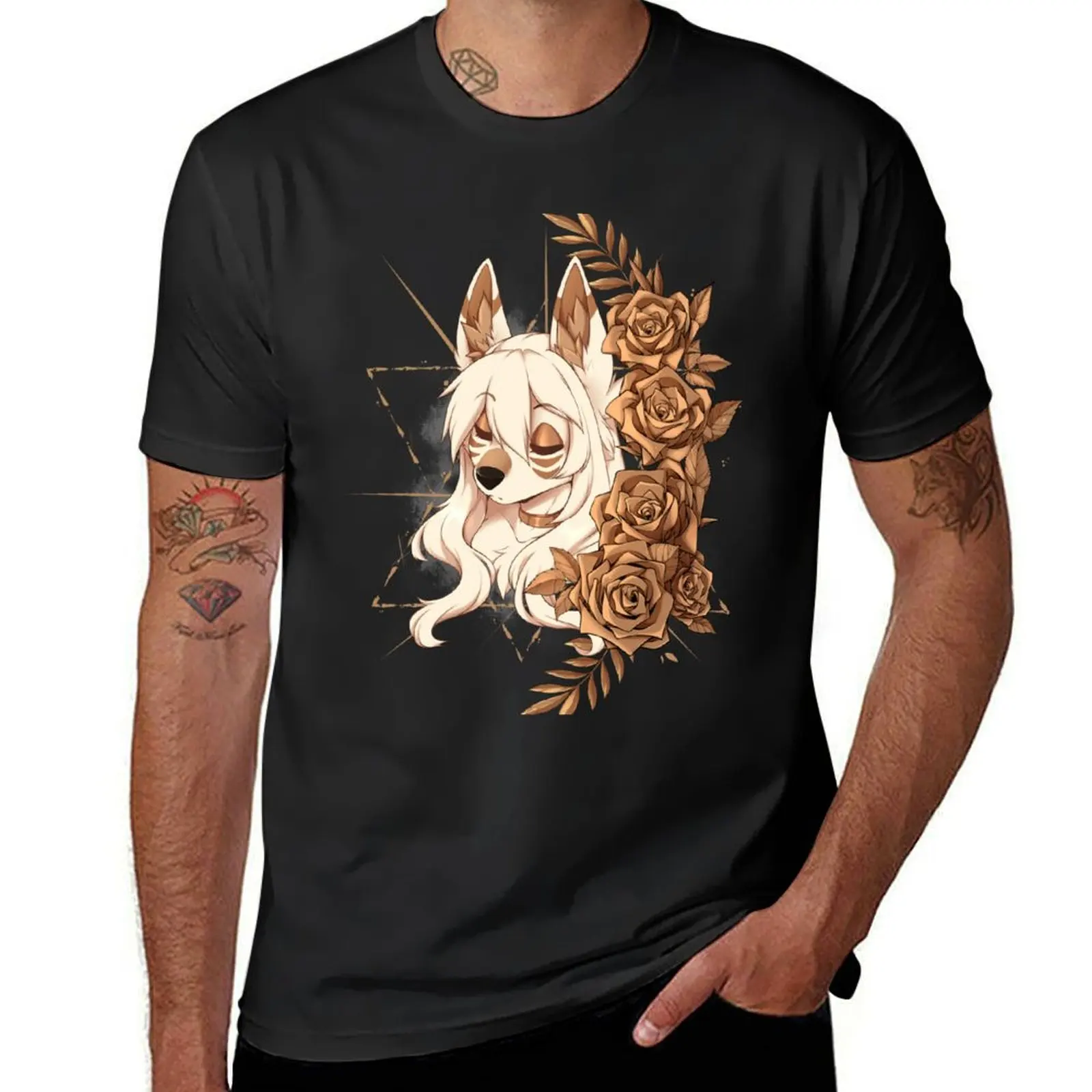 

Golden Aki T-Shirt sublime shirts graphic tees customs design your own plain t shirts men