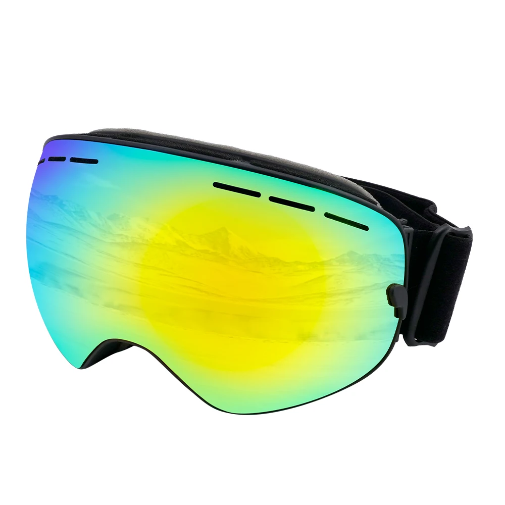 

Professional Ski & Snowboard Goggles High-Performance Lightweight Ski Goggles with 6 Ventilation Holes UV400 Protection