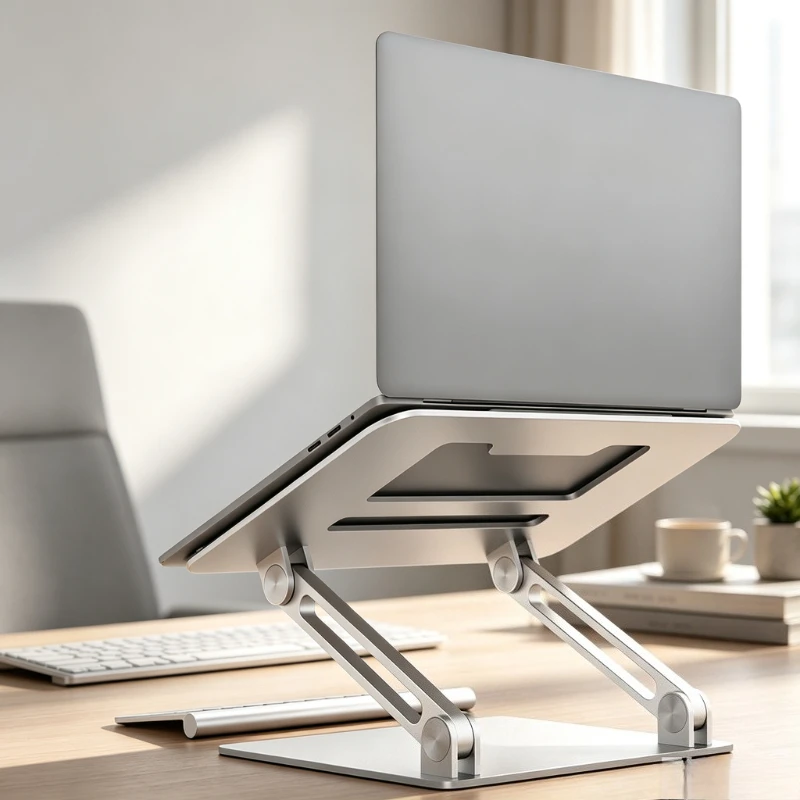 Aluminum Laptop Stand Height Adjustable Riser for 16 Inch Gaming Notebook Cooling Desktop Holder Office Home 노트북 거치대