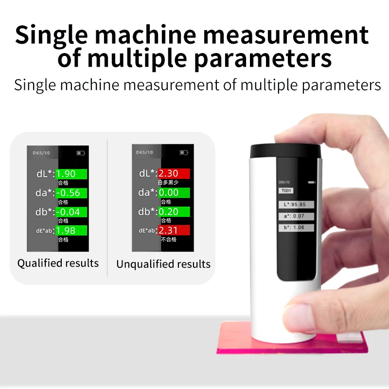 Portable Colorimeter Digital Chromatic Aberration Tool For Printing and Textile Suport Android iOS