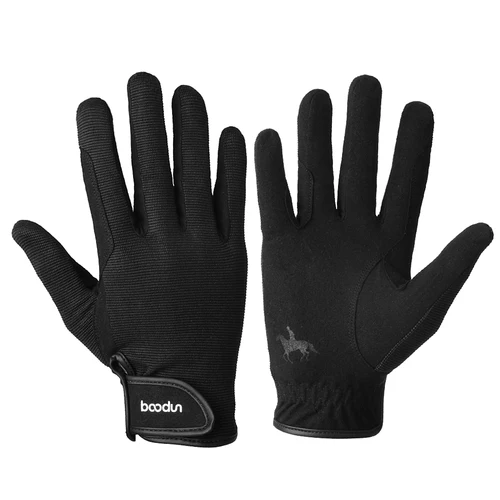 Imagen 2 del producto Guantes profesionales para montar a caballo, guantes ecuestres para hombres y mujeres