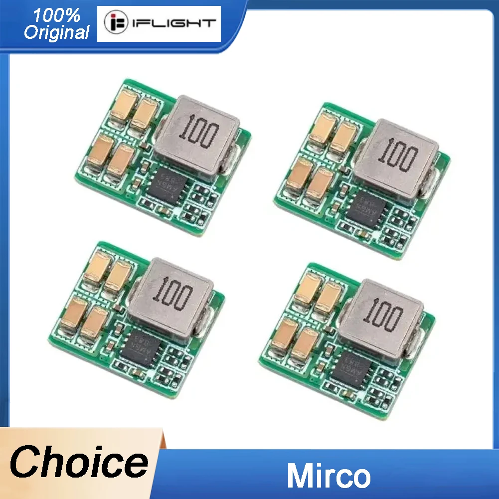 IFlight Mirco 2-8S BEC Voltage regulator module 5V/12V Output / 6V-35V Input Step-down switch mode for RC FPV Racing Drone