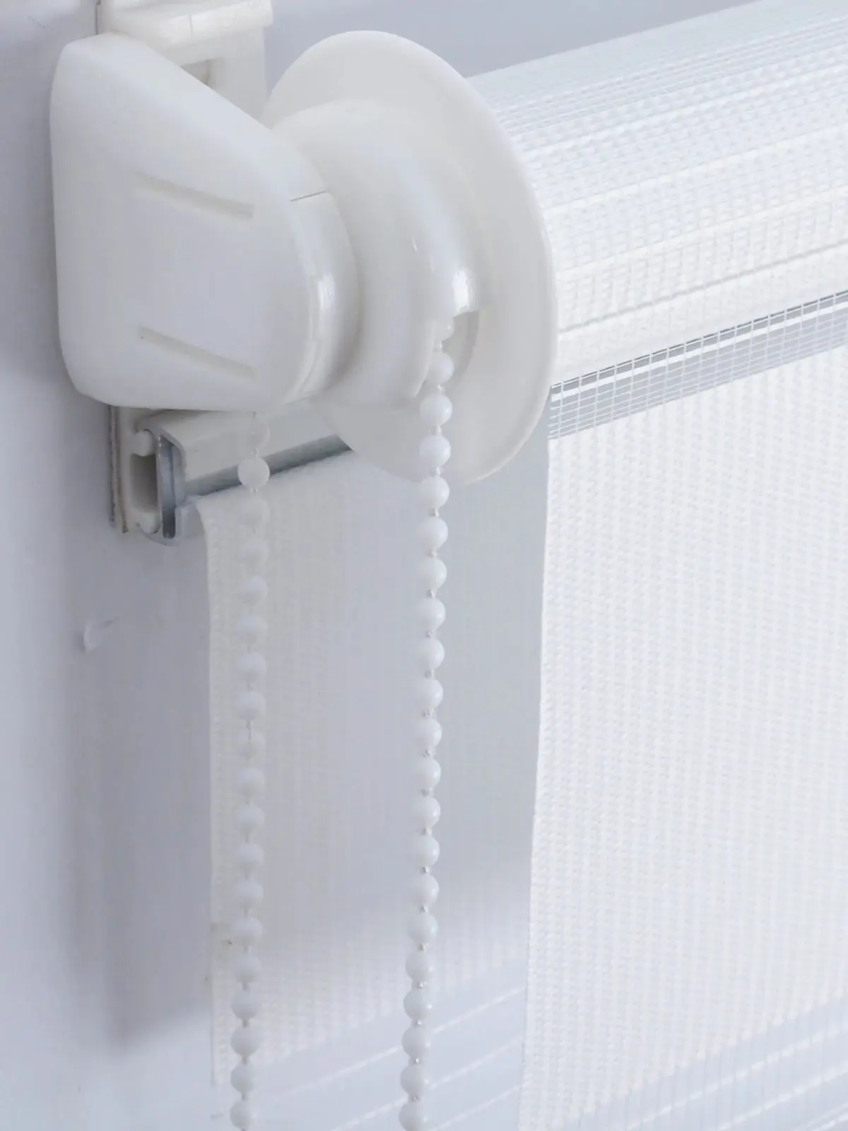 WOLTU Durchscheinender Doppelrollo, Schattierung, staubdicht, doppelschichtig, Fenster-Verdunkelungsvorhang für Schlafzimmer und Wohnzimmer
