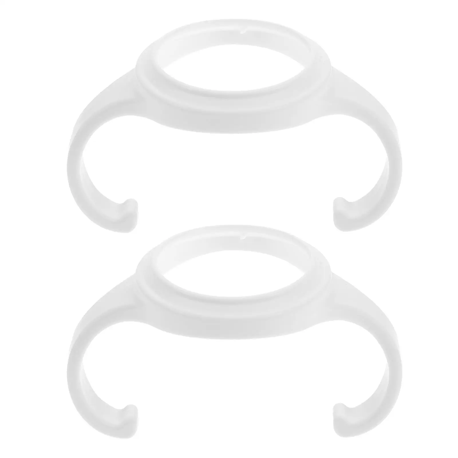 

2pcs Anti-scald Baby Bottle Handles White Easy Install Pigeon Milk Bottle Holders Feeding Accessories Infant Supplies