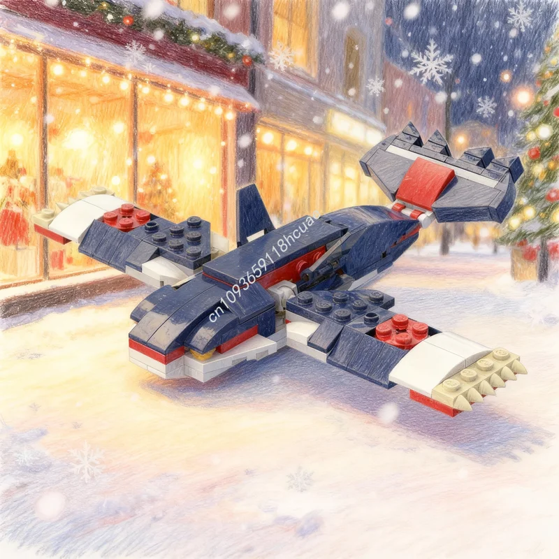 

138pcs MOC Kyogre Alternate Build Set Creator 3 1 Model Building Blocks Christmas Gifts Architecture Toys Brick Education Kids