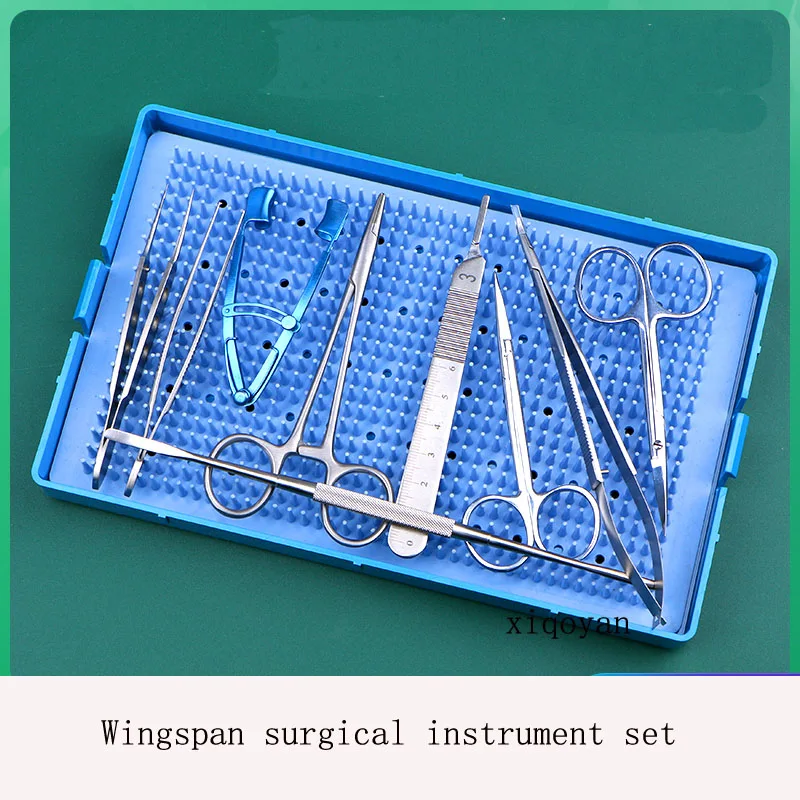 Microophthalmic instrument kit pterygium instrument tool Eye scissors scleral stripper eyelid opener