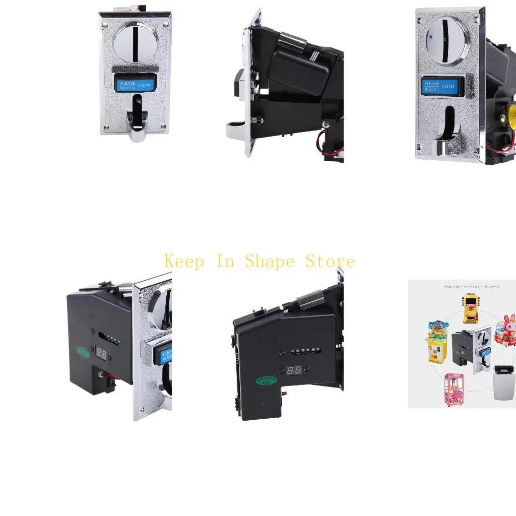 U1JC Different Selector Acceptor, High Accuracy Coin Acceptor for Game Machine