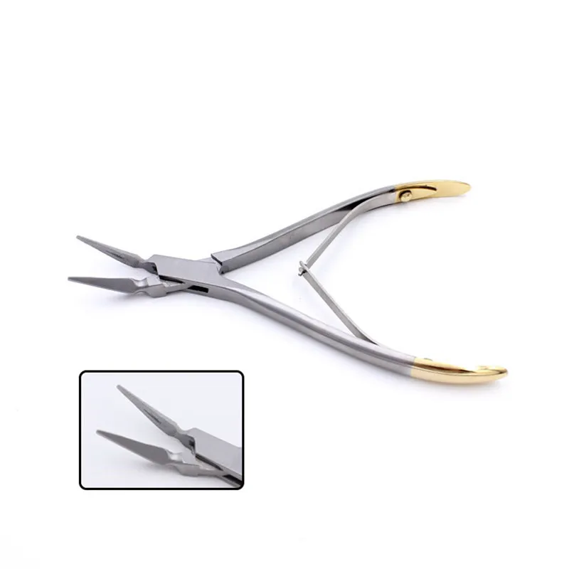 Minimally Invasive Dental Residual Root Tweezers Forceps Root Fragment Tooth Extraction Dental Instrument in Clinical Surgery