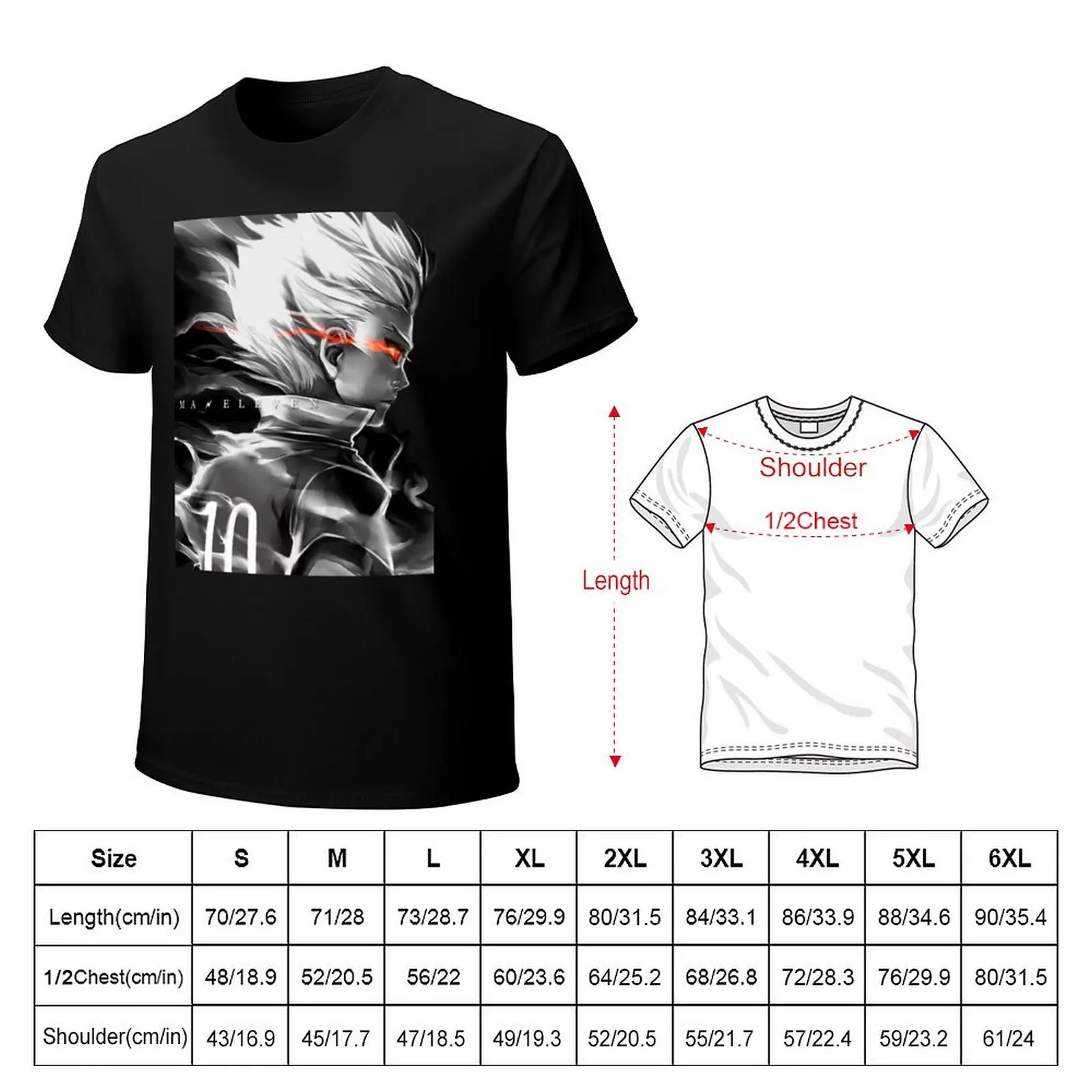 Inazuma Eleven n°10 T-Shirt Breathable Travel T-Shirt