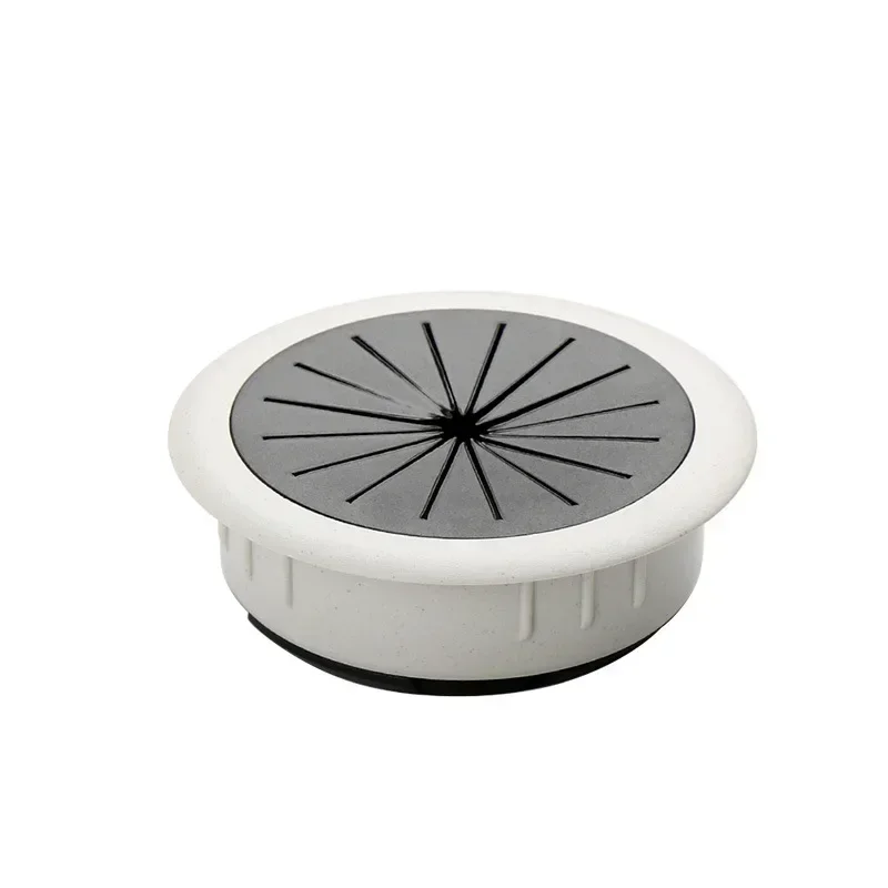 مكتب سلك ثقب غطاء قاعدة الكمبيوتر جروميت الجدول كابل منفذ ميناء سطح خط صندوق الأثاث الأجهزة غطاء ثقب الكابل البلاستيكي