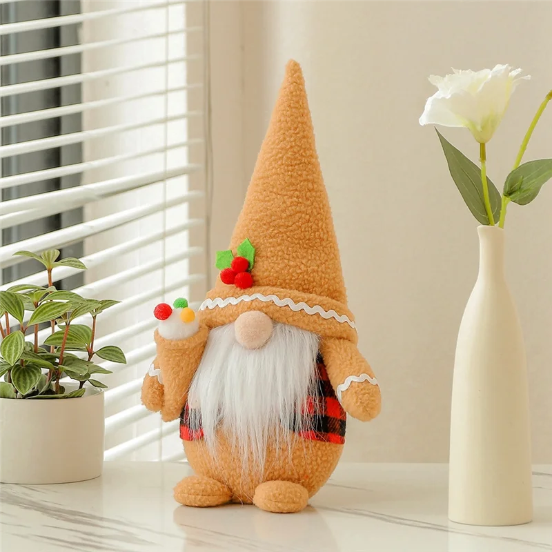 Decorações de baag-christmas, feliz natal boneca sem rosto pelúcia E-Lf ornamentos pingente casa ano novo decorações de natal um fácil t