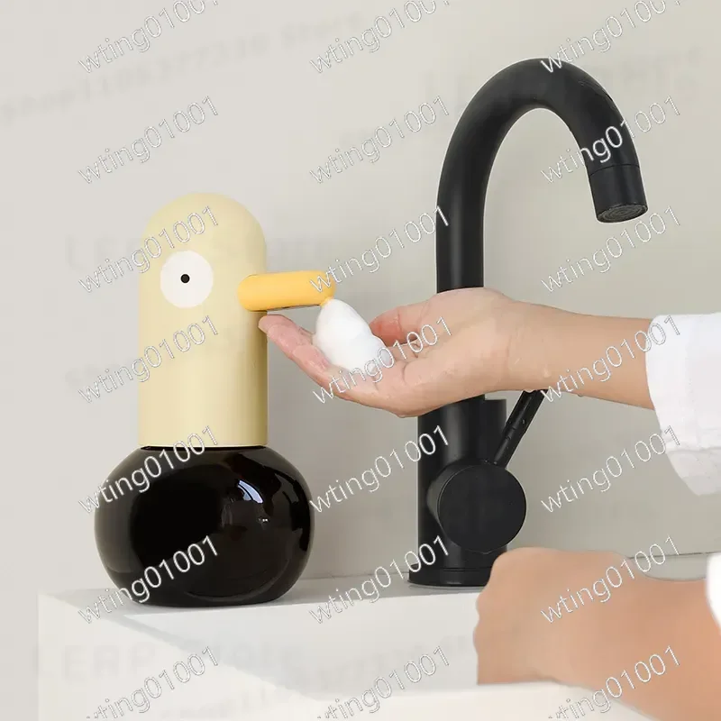 for MUID 2nd Gen Duck Automatic Foam Soap Dispenser Intelligent Infrared Sensor Touchless Hand Washing Device Smart Induction