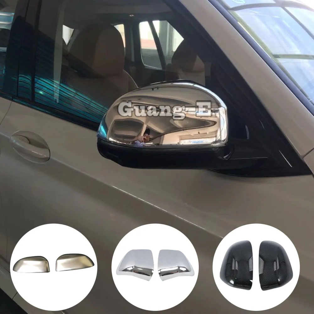 

Car Sticker Back Rear View Eyebrow Side Door Mirror Cover Trim Frame For BMW X3 XDrive 25i 28i 30i 2018 2019 2020 2021 2022 2023