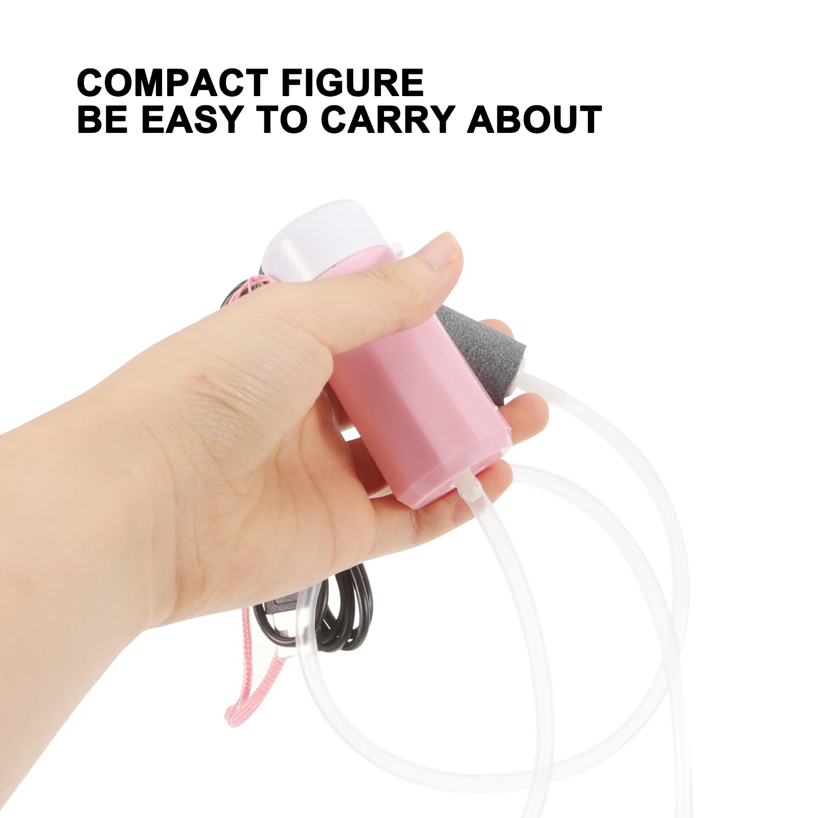 

Small Portable USB Air Pump Aquarium Oxygen Pump Silent Fish Tank Bubbler Aerator for Fishing Equipment Accessories