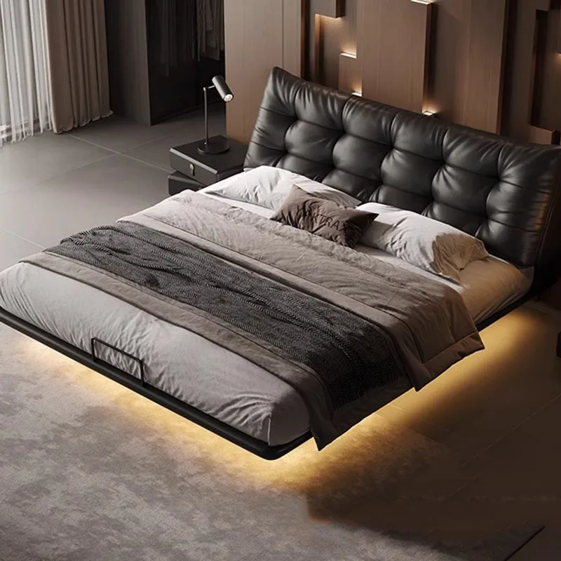 Bed Double Space Saving Human Dog Massage Bed Queen Modern  Furniture