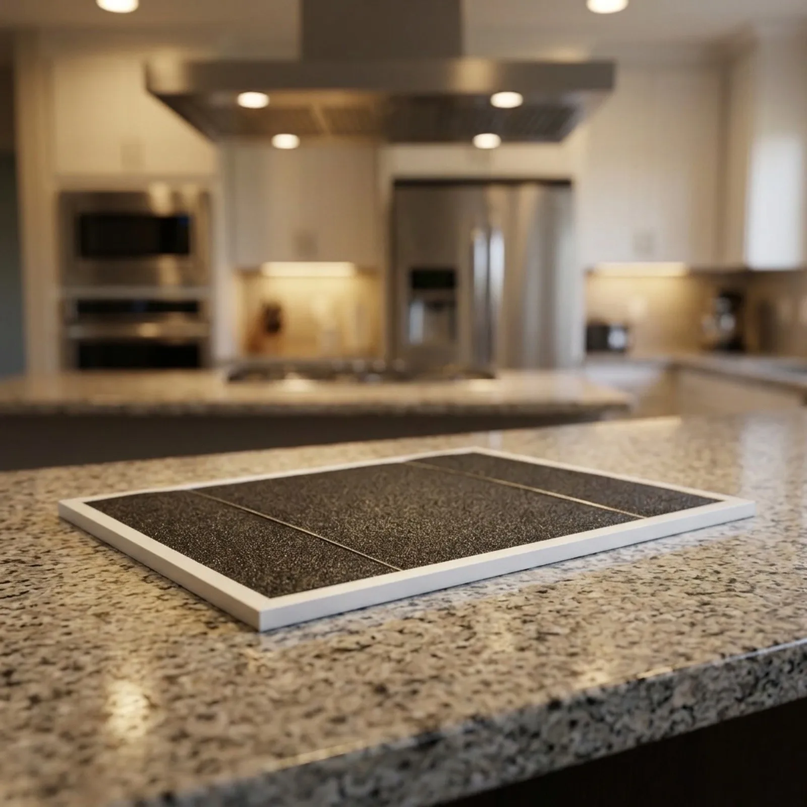 36 x 30 x 2 in Aluminum Filter Screen Silver Multi-Layer Design for Range Hood Grease Filtration Kitchen Air Support