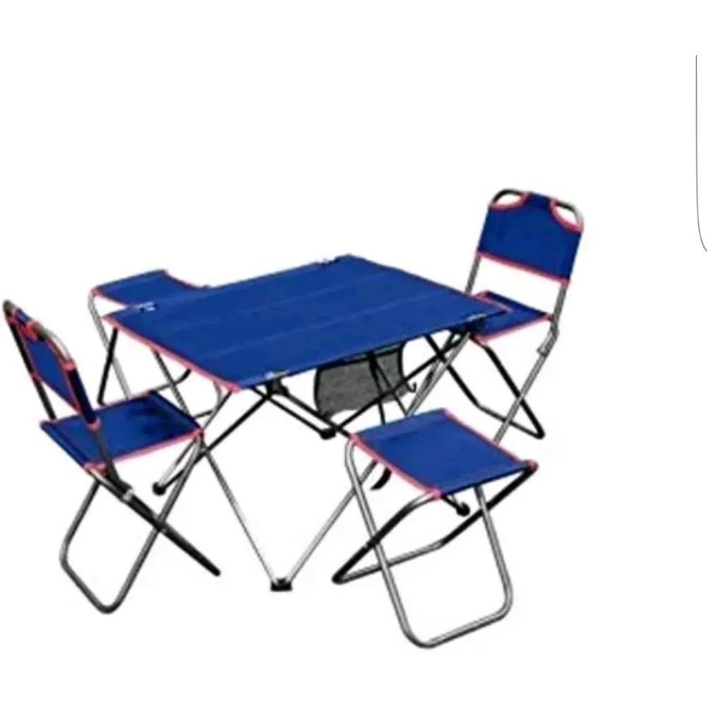 

Outdoor Folding Table & Chairs Set, 5 Piece Set