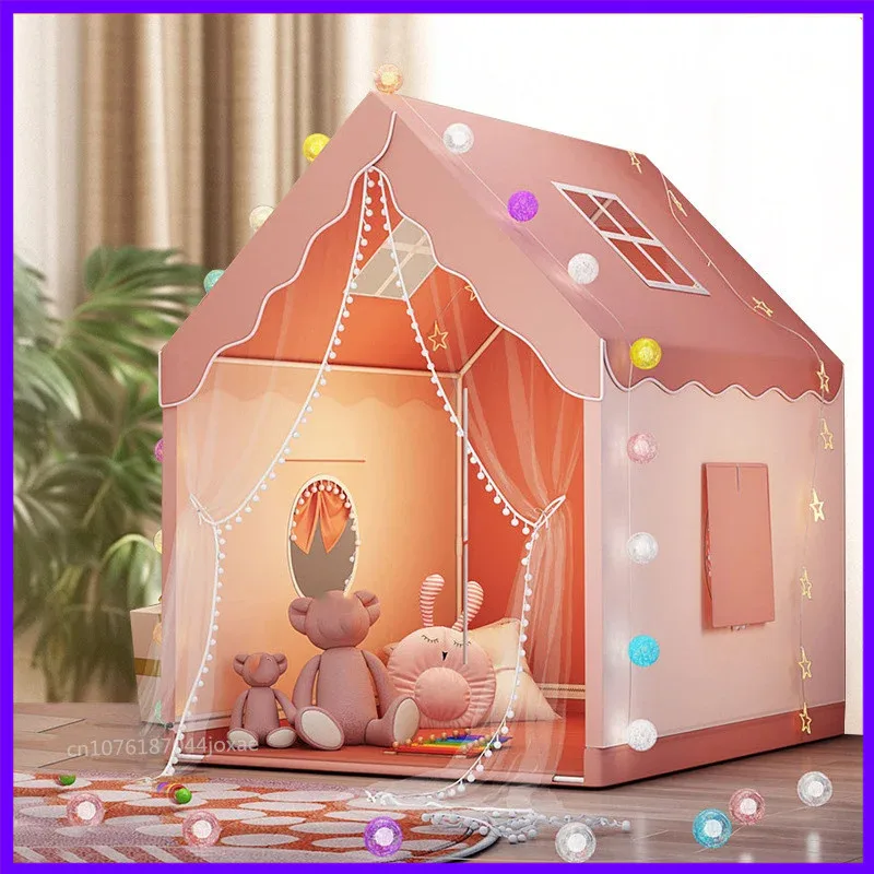 Giocattoli per tende per bambini Tende multiuso pieghevoli per interni Casa da gioco Decorazioni per la camera dei bambini Castello della principessa Gioco Regalo per ragazze dei ragazzi