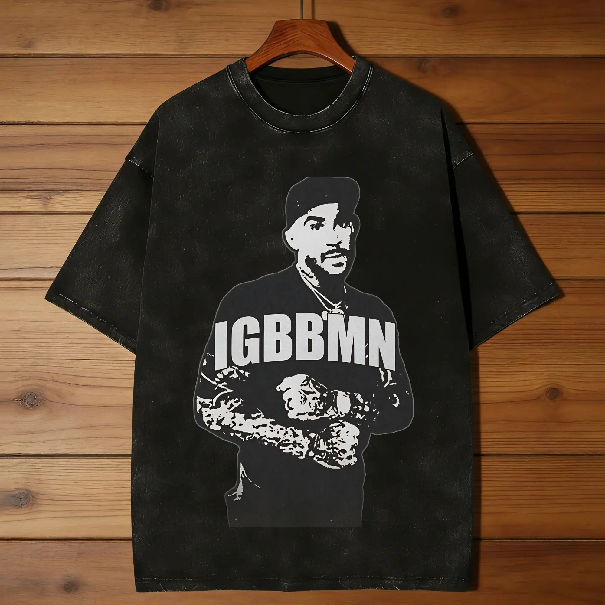 IGBBMN shirt Its gonna be bad Dustin Poirier T-Shirts for Men Crew Neck 100% Cotton Washed T Shirt  Short Sleeve Tees Clothes