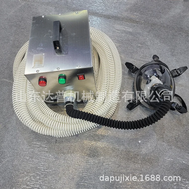 

Single electric air supply long tube respirator, single anti-full mask electric air supply long tube respirator