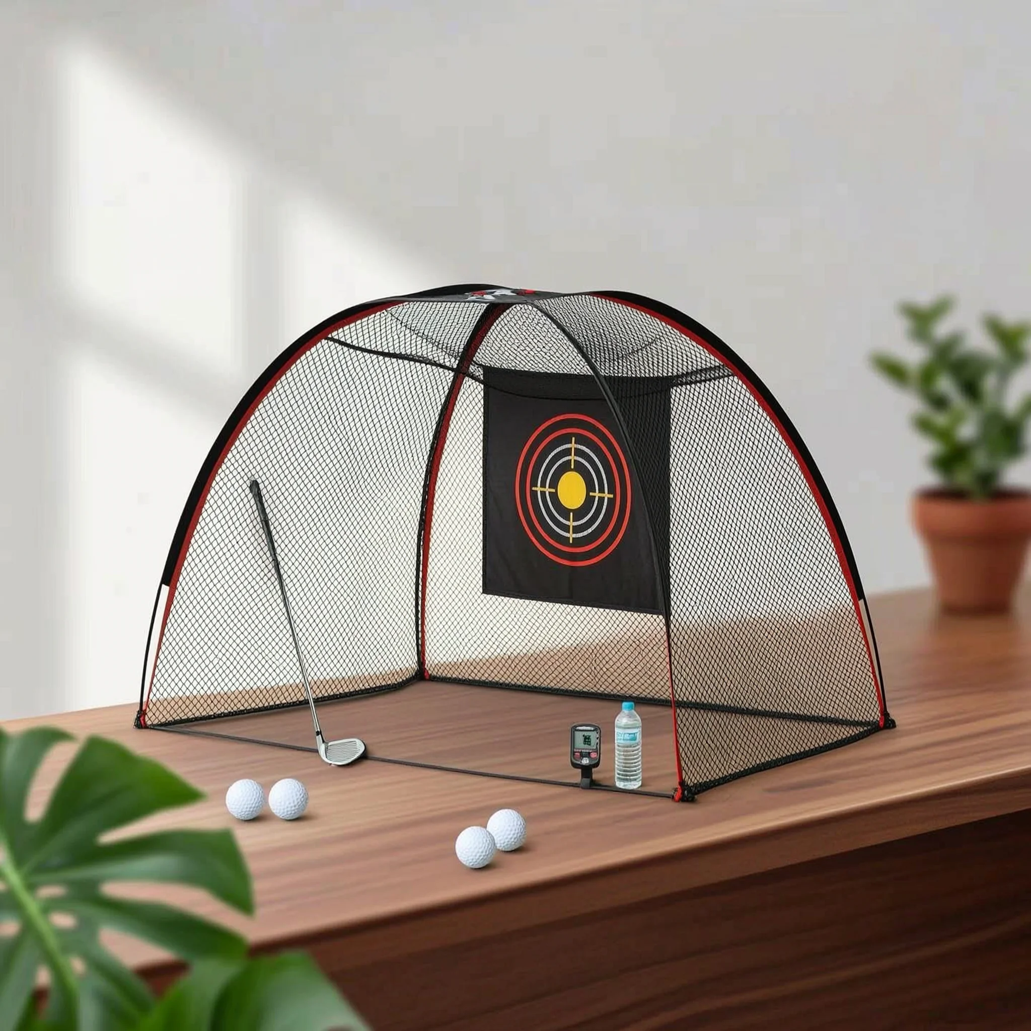 Golf Practice Net with Carry Bag Portable Golf Net with Target Complete Heavy Duty for Golfers, Backyard, Home