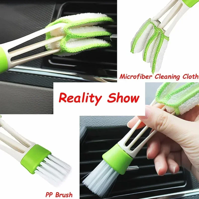 New Car Wash Brush Soft Brush Detail Brush Automotive Interior Cleaning Tools Air Conditioner Air Outlet Cleaning Brush image 5
