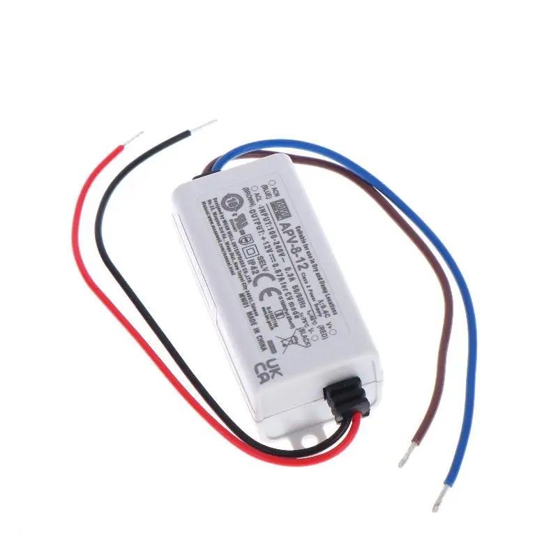 【CCA】APV-8 8W Constant Voltage LED Driver Power Supply 5V 12V 24V Switching Power Supply For LED Lighting Display Screen