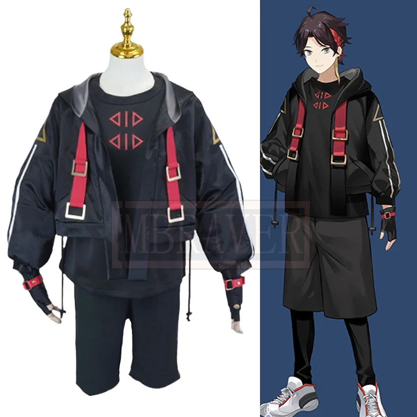 

VTuber Saegusa Akina Cos Cosplay Costume Halloween Christmas Party Uniform Custom Made Any Size