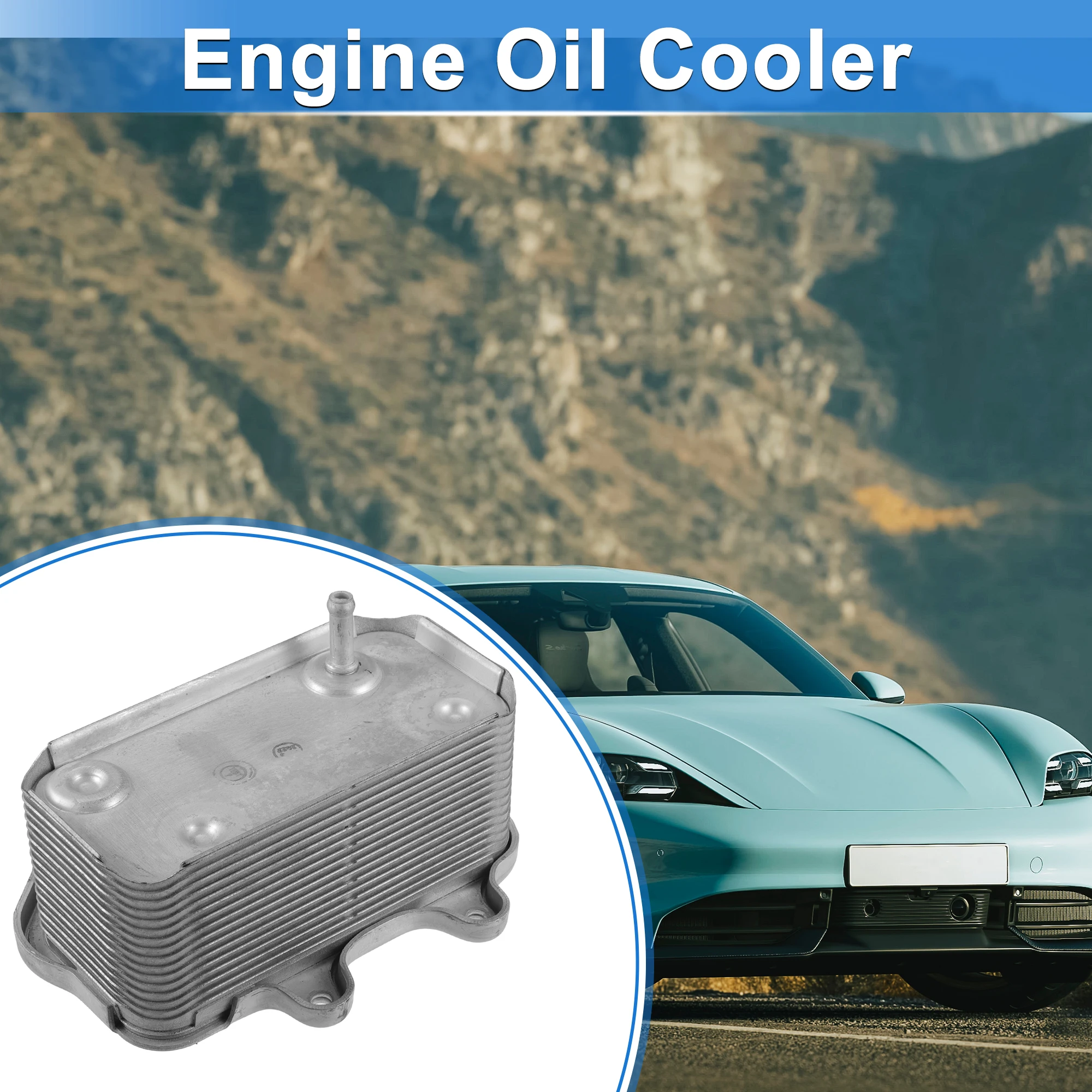 

Масляный радиатор двигателя UXCELL для Porsche Boxster No.99610702507 Масляный радиатор