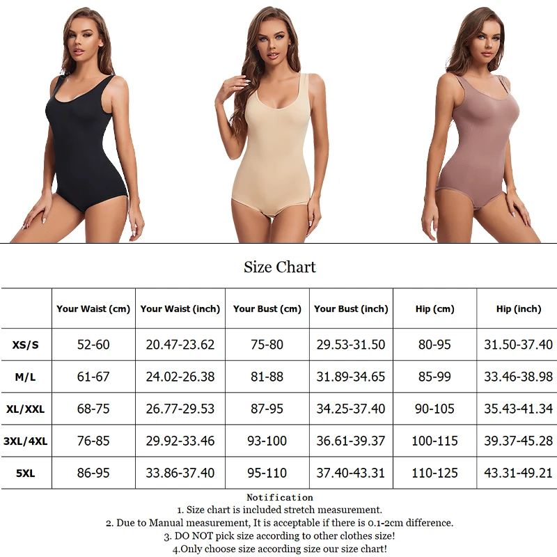 Underwear For Women Bodysuits Body Waist Trainer Binders and Shapers Butt Lifter Open Crotch Shaper Shapewear