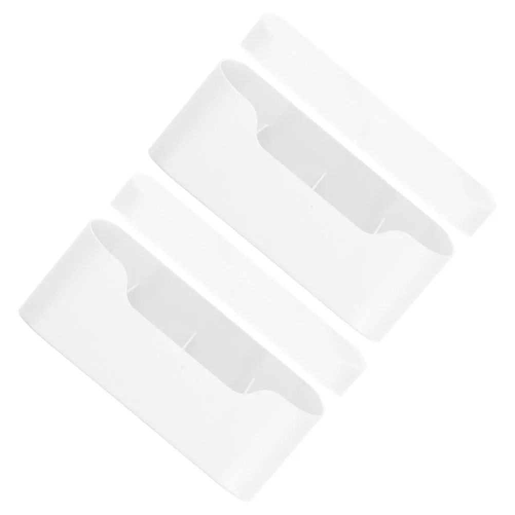

2 pcs Umbrella Rest White Storage Rack Home Can Household Umbrella Holder For Entryway Modern Decorative Barrel Barrel