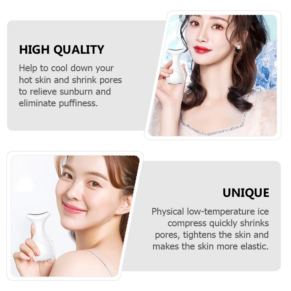

Cold Device Handheld Face Massager For Pore Shrinking Sunburn Relief Postoperative Cooling Facial Machine