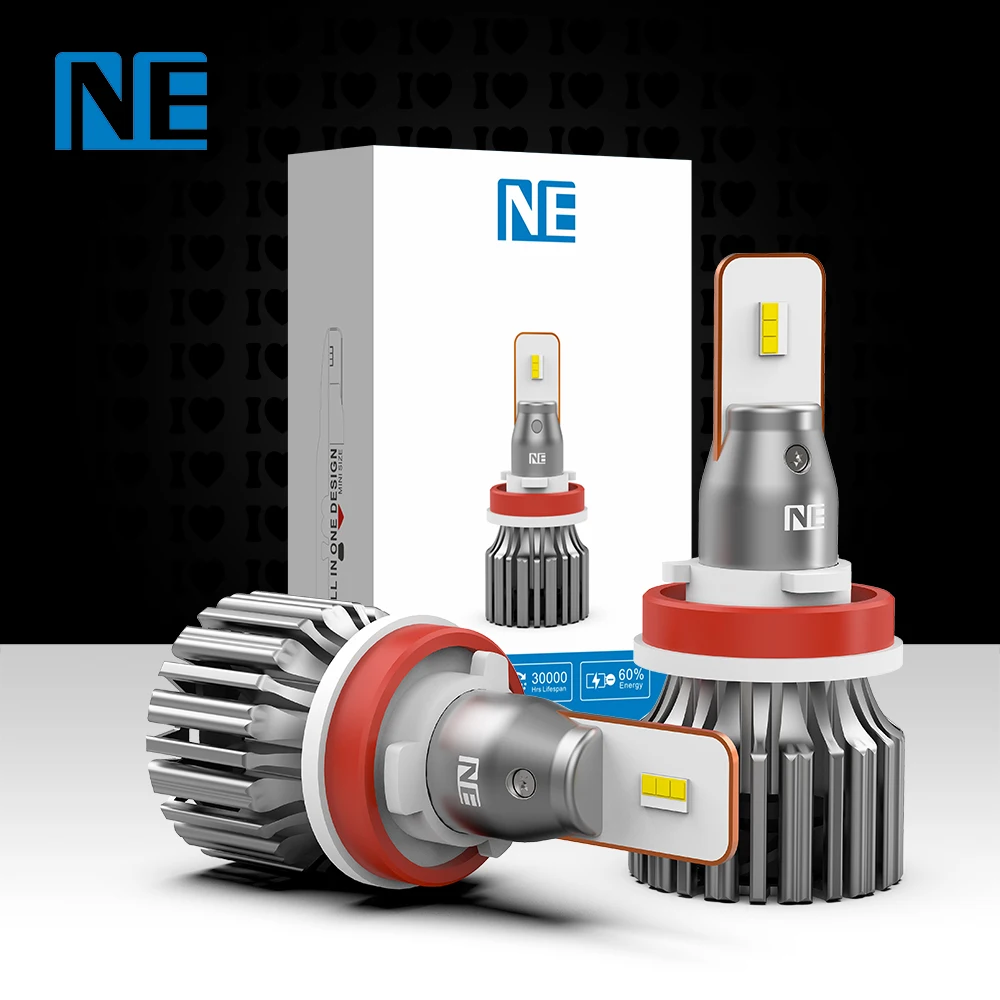 

NAOEVO Car Headlight Bulbs H4 LED Hi/Lo Beam 50W 6000LM H7 9005 9006 H11 Led Headlamps Auto Fog Lights Автомобильные лампы