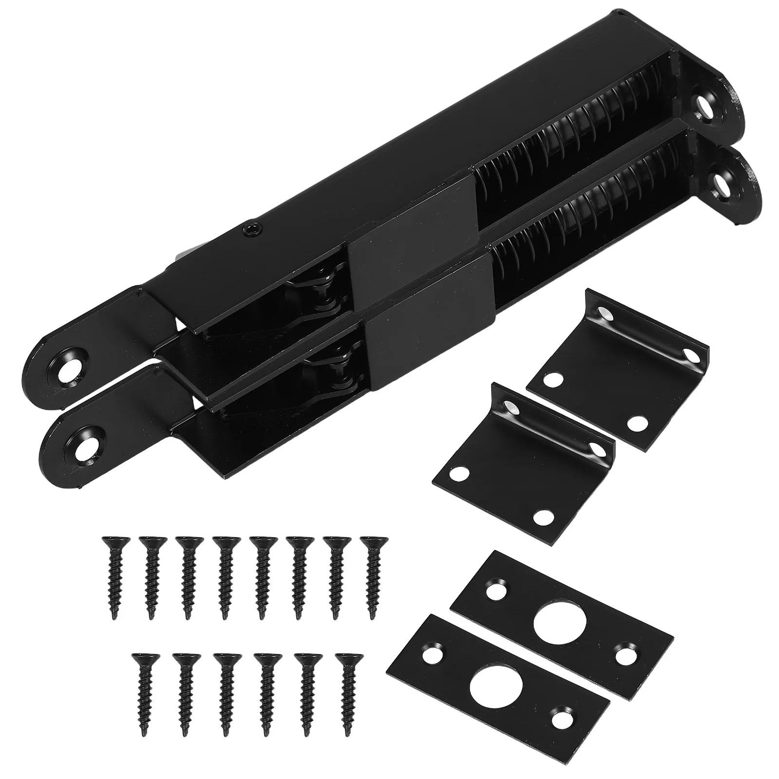 

2Pcs Stainless Steel Fire Exit Door Bolt Automatic Concealed Flush Bolt Latch for Wooden Double Doors Security