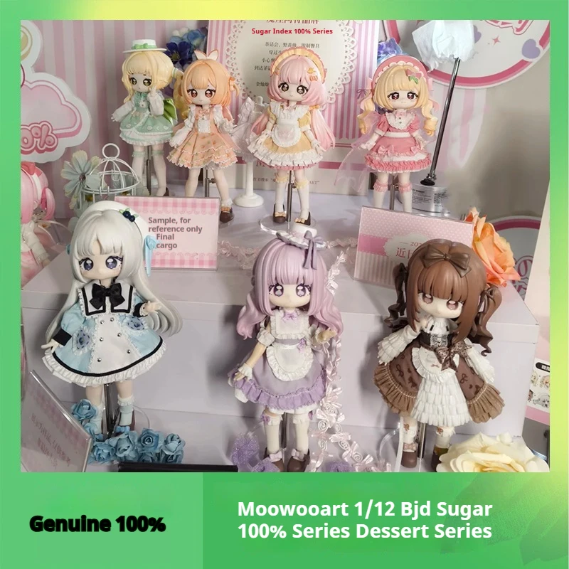 

Presale for Sugar 100% Series Moowooart 1/12 Bjd Blind Box Toys Mystery Box Action Figure Movable Kawaii Doll for Girls Toys