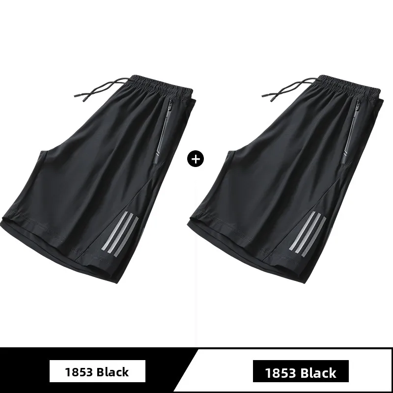 

Ледяной шелк Qui Dry Свободные баскетбольные спортивные брюки Летние легкие повседневные брюки для бега в тренажерном зале Fitn Прямые ноги orts