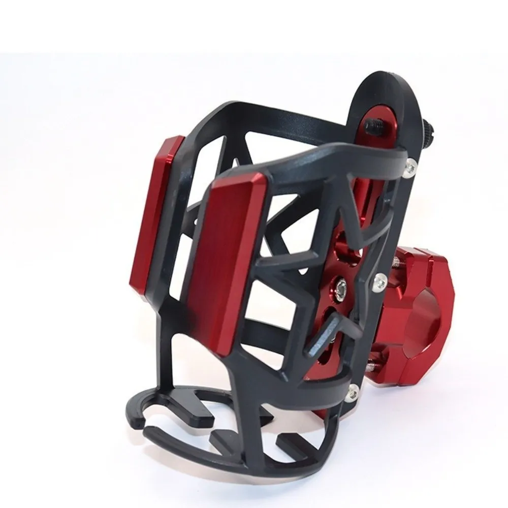 Durevole universale per paraurti per moto, portabicchieri nero regolabile, portaborraccia per bicicletta ruotabile a 360 gradi