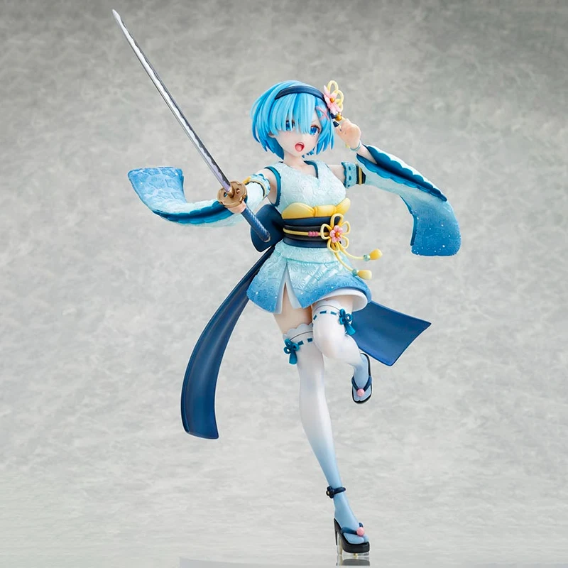 Figur Anime Asli KDcolle Remu Re: Life a Different World from Zero, Model Patung, Boneka, Ornamen, Koleksi, Mainan, Hadiah