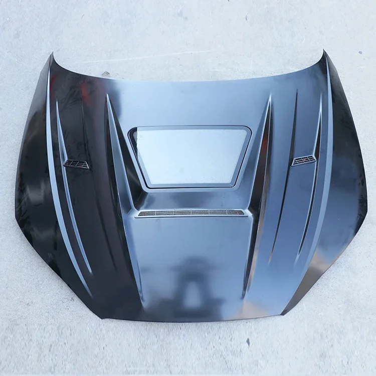 high guality car parts For i A5  refitted iron transparent cover engine hoodcustom