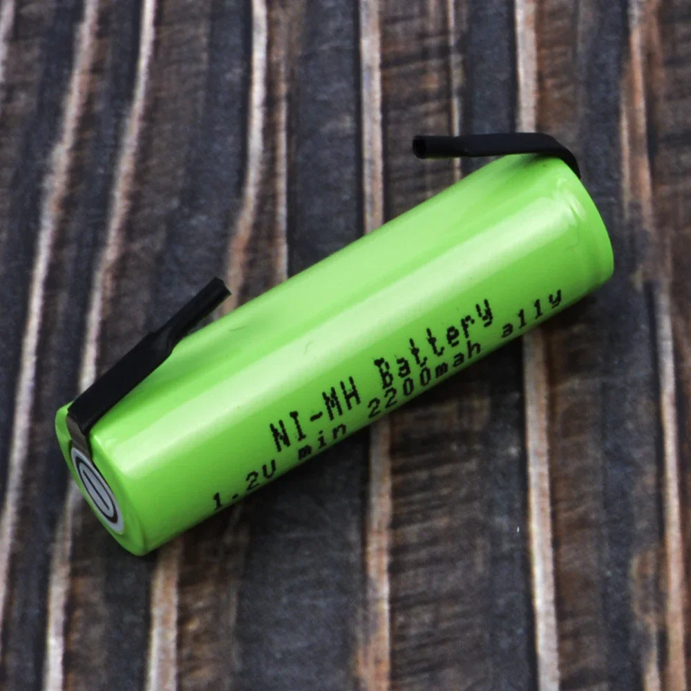 1.2v aa bateria recarregável 2200mah para philips hq6095 hq6695 hq6920 hq665hq686 hq6849 hq6070 hq6071 barbeador bateria